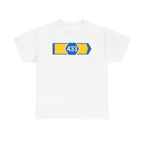 Japanese Road sign 118-2-B 0433 (Japan) (Road Sign) T-Shirt