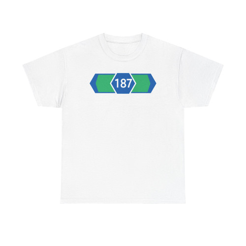 Japanese Road sign 118-2-C principal 0187 (Japan) (Road Sign) T-Shirt