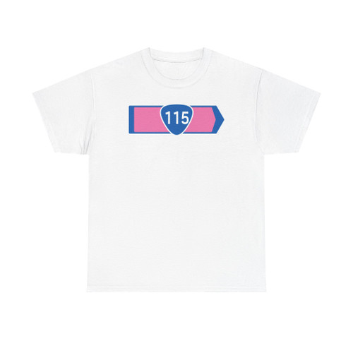 Japanese Road sign 118-B 0115 (Japan) (Road Sign) T-Shirt