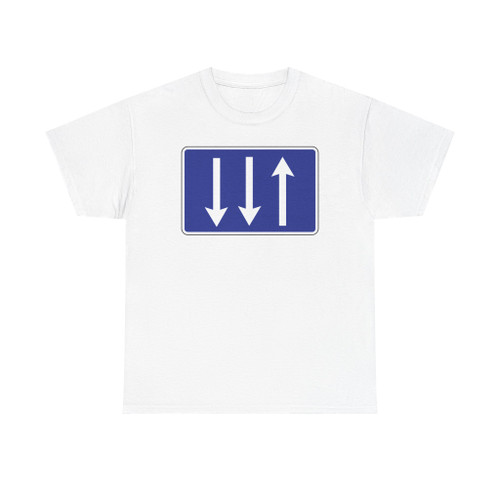 Latvia road sign 719 (Latvia) (Road Sign) T-Shirt