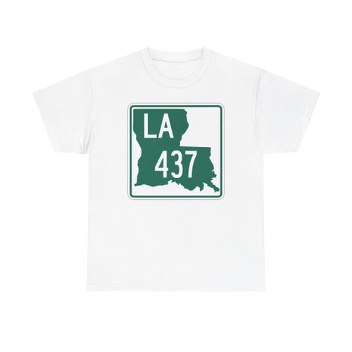 Louisiana 437 (Louisiana) (Road Sign) T-Shirt