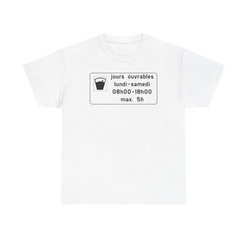 Luxembourg road sign modèle 7c E23 (Luxembourg) (Road Sign) T-Shirt
