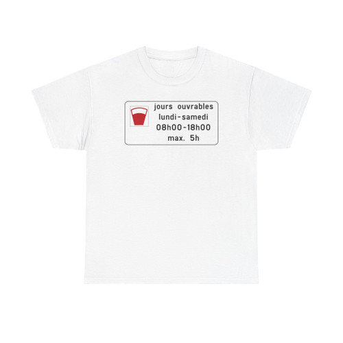 Luxembourg road sign modèle 7b E23-E23d (Luxembourg) (Road Sign) T-Shirt