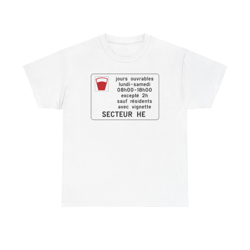 Luxembourg road sign modèle 7b C18 2 (Luxembourg) (Road Sign) T-Shirt