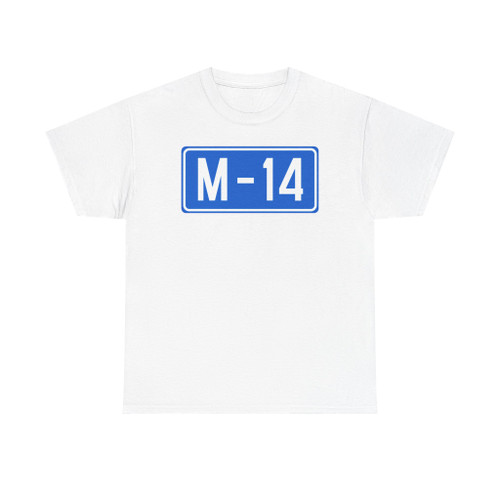M14-BIH (Bosnia and Herzegovina) (Road Sign) T-Shirt