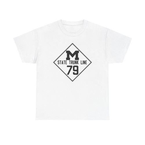 M-79 1919 (Michigan) (Road Sign) T-Shirt