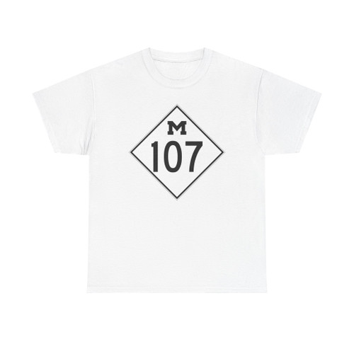 M-107 1948 (Michigan) (Road Sign) T-Shirt