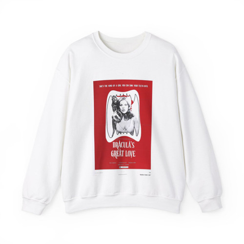 DRACULA'S GREAT LOVE 1973 Movie Poster - Crewneck Sweatshirt