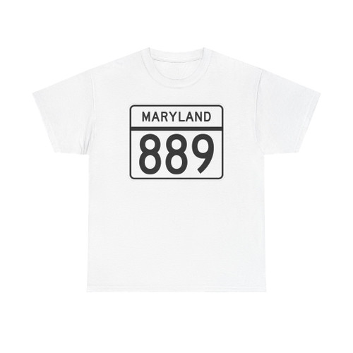 MD Route 889 (Maryland) (Road Sign) T-Shirt