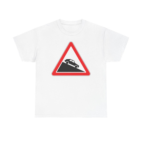 Moldova road sign 1.14.1 (Moldova) (Road Sign) T-Shirt