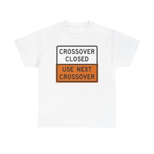 MUTCD-MI CW20-9 (United States) (Road Sign) T-Shirt