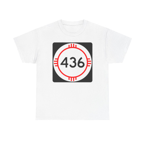 New Mexico 436 (New Mexico) (Road Sign) T-Shirt