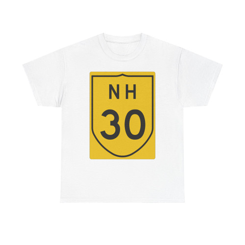 NH30-IN (India) (Road Sign) T-Shirt