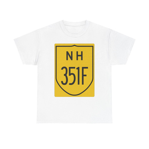 NH351F-IN (India) (Road Sign) T-Shirt