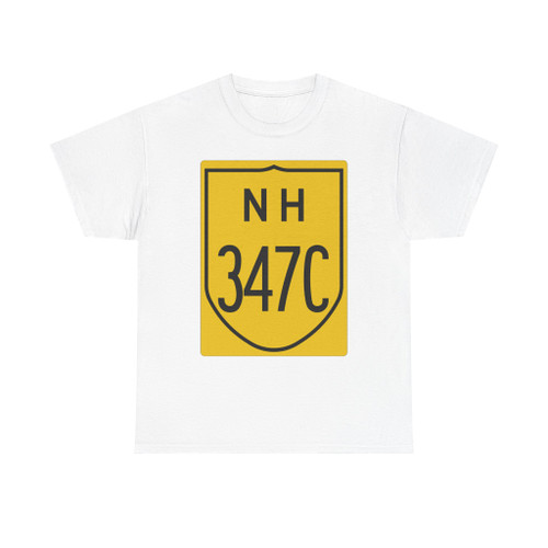 NH347C-IN (India) (Road Sign) T-Shirt