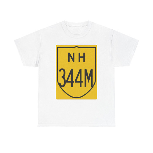 NH344M-IN (India) (Road Sign) T-Shirt