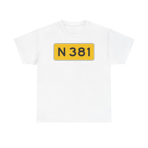 NLD-N381 (Netherlands) (Road Sign) T-Shirt