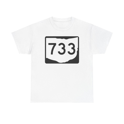 OH-733 (Ohio) (Road Sign) T-Shirt
