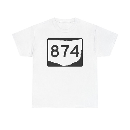 OH-874 (Ohio) (Road Sign) T-Shirt