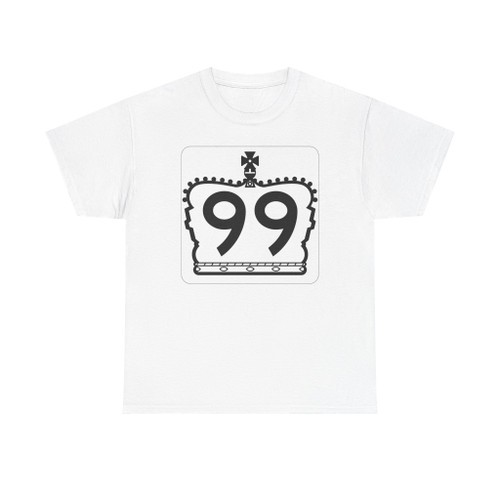Ontario 99 crown (Canada) (Road Sign) T-Shirt