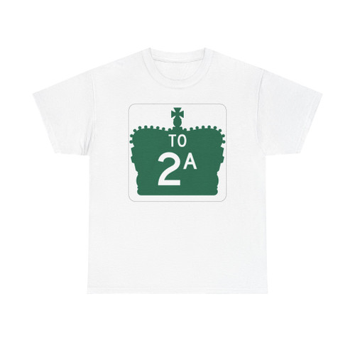 Ontario To 2A crown (Canada) (Road Sign) T-Shirt