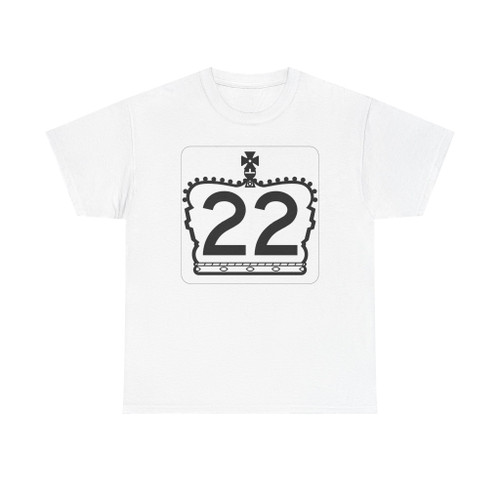 Ontario 22 crown (Canada) (Road Sign) T-Shirt