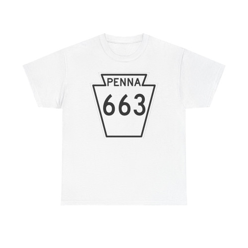 PA-663 1948 (Pennsylvania) (Road Sign) T-Shirt