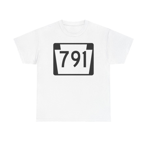 PA-791 (Pennsylvania) (Road Sign) T-Shirt