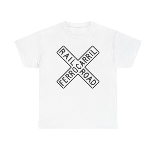 Panama crossbuck (Panama) (Road Sign) T-Shirt