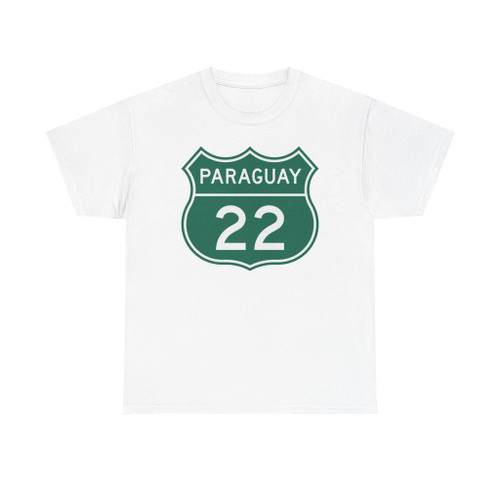 Paraguay ruta primaria 22 (Paraguay) (Road Sign) T-Shirt