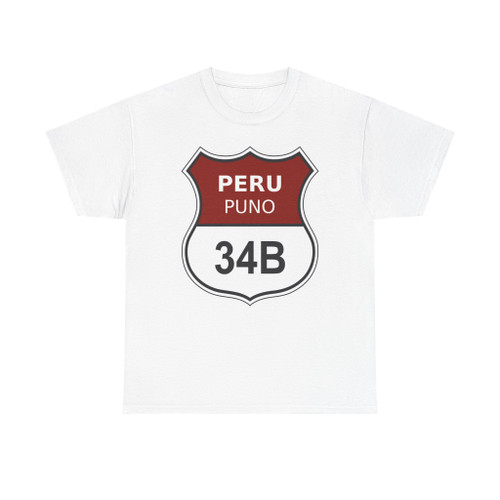 PE-34B route sign (Peru) (Road Sign) T-Shirt