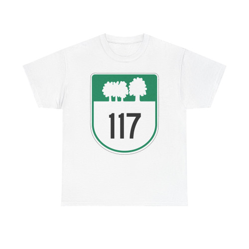 PEI Highway 117 (Canada) (Road Sign) T-Shirt