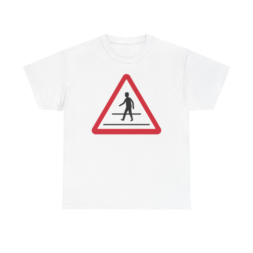 Philippines old road signs - Warning - Pedestrian crossing (Philippines) (Road Sign) T-Shirt