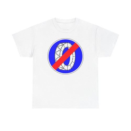 Portugal road sign D15 (Portugal) (Road Sign) T-Shirt