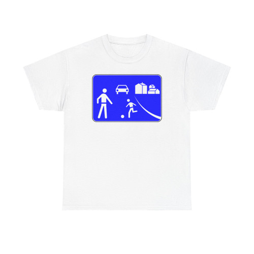 Portugal road sign H46 (Portugal) (Road Sign) T-Shirt