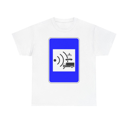 Portugal road sign H43 (Portugal) (Road Sign) T-Shirt