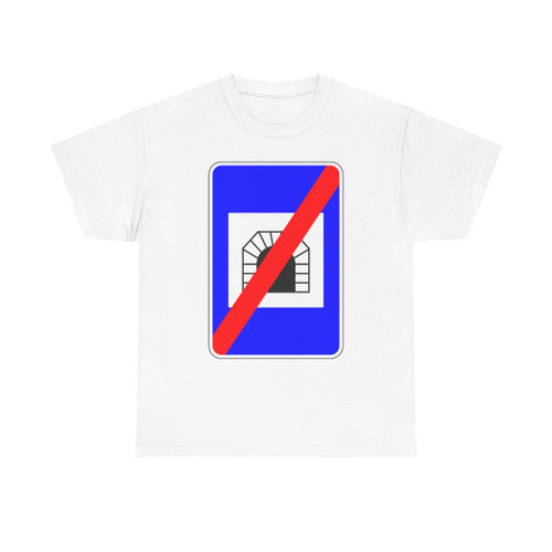 Portugal road sign H41 (Portugal) (Road Sign) T-Shirt
