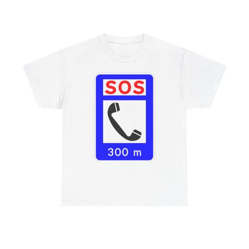 Portugal road sign H15 (Portugal) (Road Sign) T-Shirt