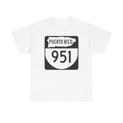 PR old 951 (Puerto Rico) (Road Sign) T-Shirt