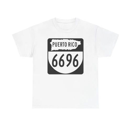 PR old 6696 (Puerto Rico) (Road Sign) T-Shirt