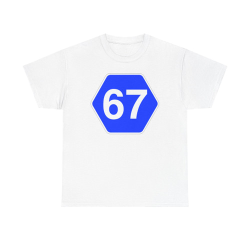 Pref Route Sign 67 jct (Japan) (Road Sign) T-Shirt