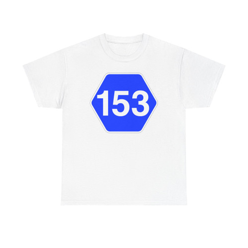 Pref Route Sign 153 jct (Japan) (Road Sign) T-Shirt