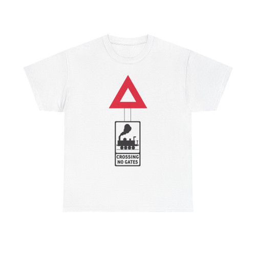 Pre-Worboys - Crossing No Gates - Complete Assembly - 1944 (Singapore) (Road Sign) T-Shirt