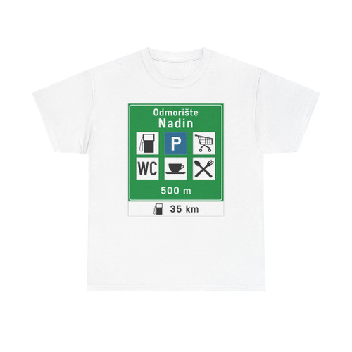 Prometni znak C99alt01 (Croatia) (Road Sign) T-Shirt
