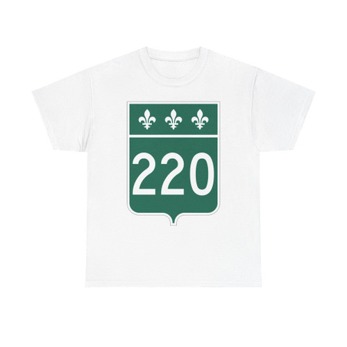 Qc220 (Canada) (Road Sign) T-Shirt
