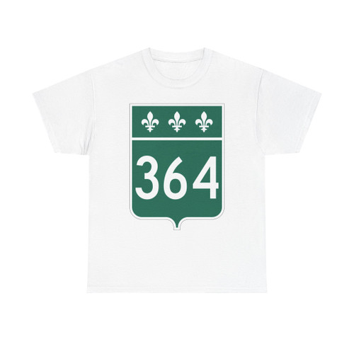 Qc364 (Canada) (Road Sign) T-Shirt