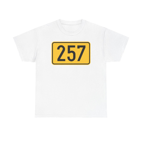 R257-SRB (Serbia) (Road Sign) T-Shirt