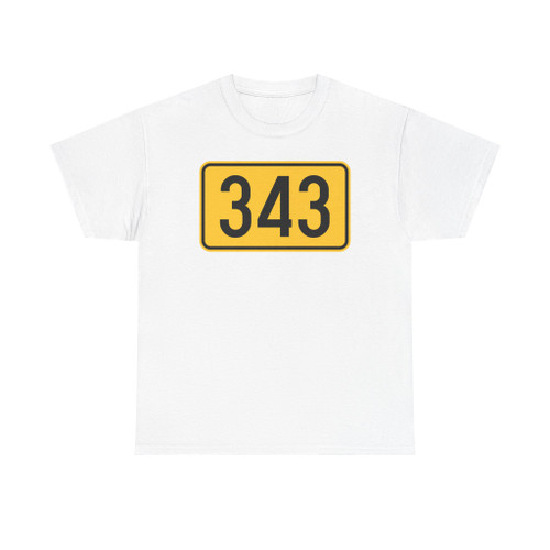 R343-SRB (Serbia) (Road Sign) T-Shirt