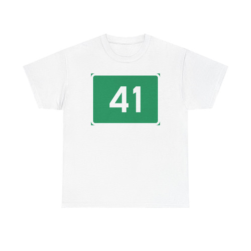 Riksvei 41 (Norway) (Road Sign) T-Shirt