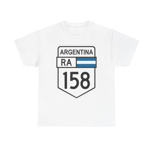 RN158-AR (Argentina) (Road Sign) T-Shirt